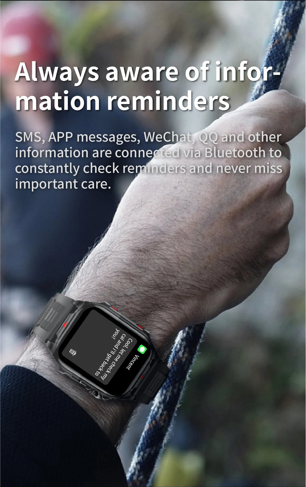 Elektronische Smartwatch BT-Anruf Herzfrequenzmesser Smartwatch Fitness Tracker Wasserdichte Sportuhren für Männer Frauen Android 2026