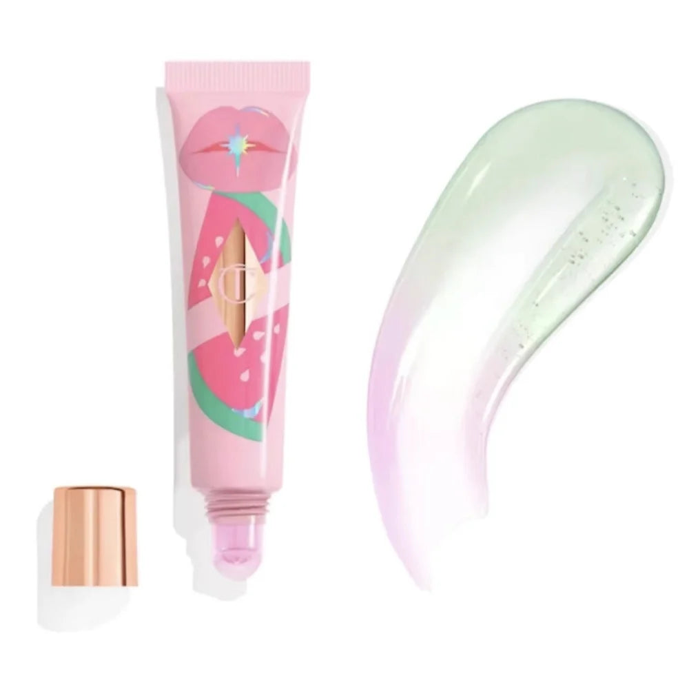 Charlotte Tilbury Lip Gloss Zweifarbiges Herzform-Puder-Rouge-Highlight-Spotlight-Aufhellung Nahtloses Cosplay-Make-up-Geschenk
