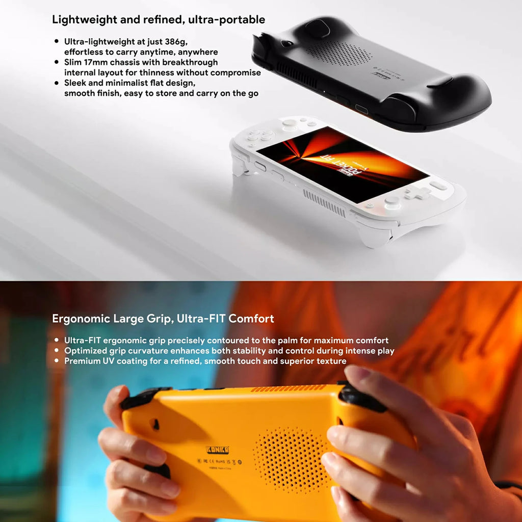 AYANEO Konkr Pocket FIT Retro tragbare Spielekonsole G3 GEN3 6'' LCD 144Hz WiFi, 8000mAh Akku