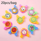 5/10 Stk. Mini Fliegende Untertasse Handheld UFO Katapult Spielzeug für Kinder Geburtstagsfeier Gastgeschenke Schulbrettspiel
