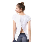 Einfarbige Damen Fitness Yoga Shirts Ärmellose Yoga Tank Tops Sexy Workout Schnell Trocknende Sportweste Damen Lauf T-Shirt