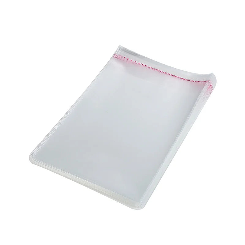 100/200 Stk. transparente, selbstklebende Beutel OPP Plastik-Zellophanbeutel Geschenkbeutel & Beutel Schmuckverpackungsbeutel
