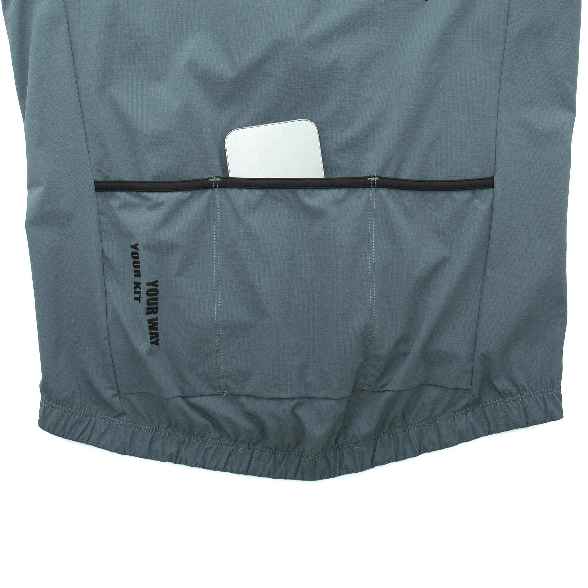 YKYWBIKE Herren Radsport Gelit Thermo-Fleece Fahrrad Windjacke Ärmellose Weste Winddicht Wasserdicht Radfahren