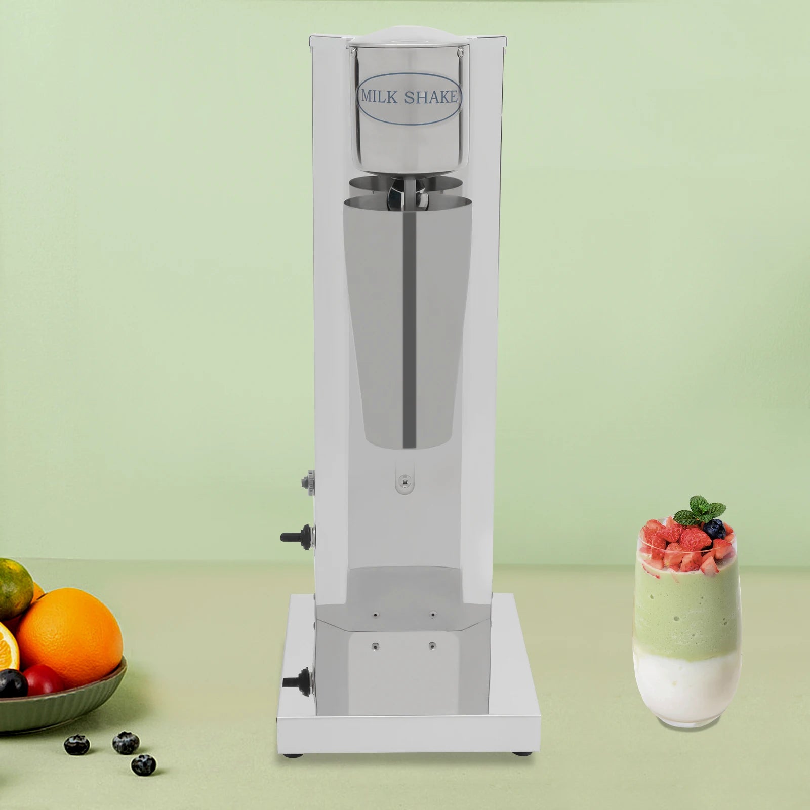 180W 650ML Kommerzielle Milchshake-Maschine Edelstahl Milchshaker-Maschine 18000 U/min Milchcreme-Mixer