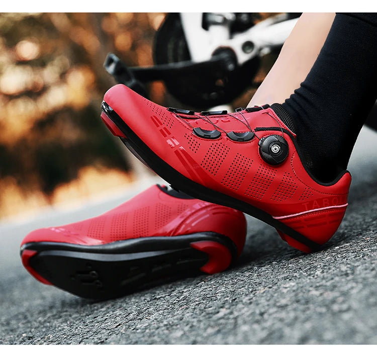 Fahrradschuhe aktualisiertes Modell MTB Fahrrad Herren Rennen Wettkampf selbstsichernd Speed Fahrrad Sportschuhe Damen Spd Cleats Radschuhe