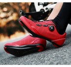 Fahrradschuhe aktualisiertes Modell MTB Fahrrad Herren Rennen Wettkampf selbstsichernd Speed Fahrrad Sportschuhe Damen Spd Cleats Radschuhe