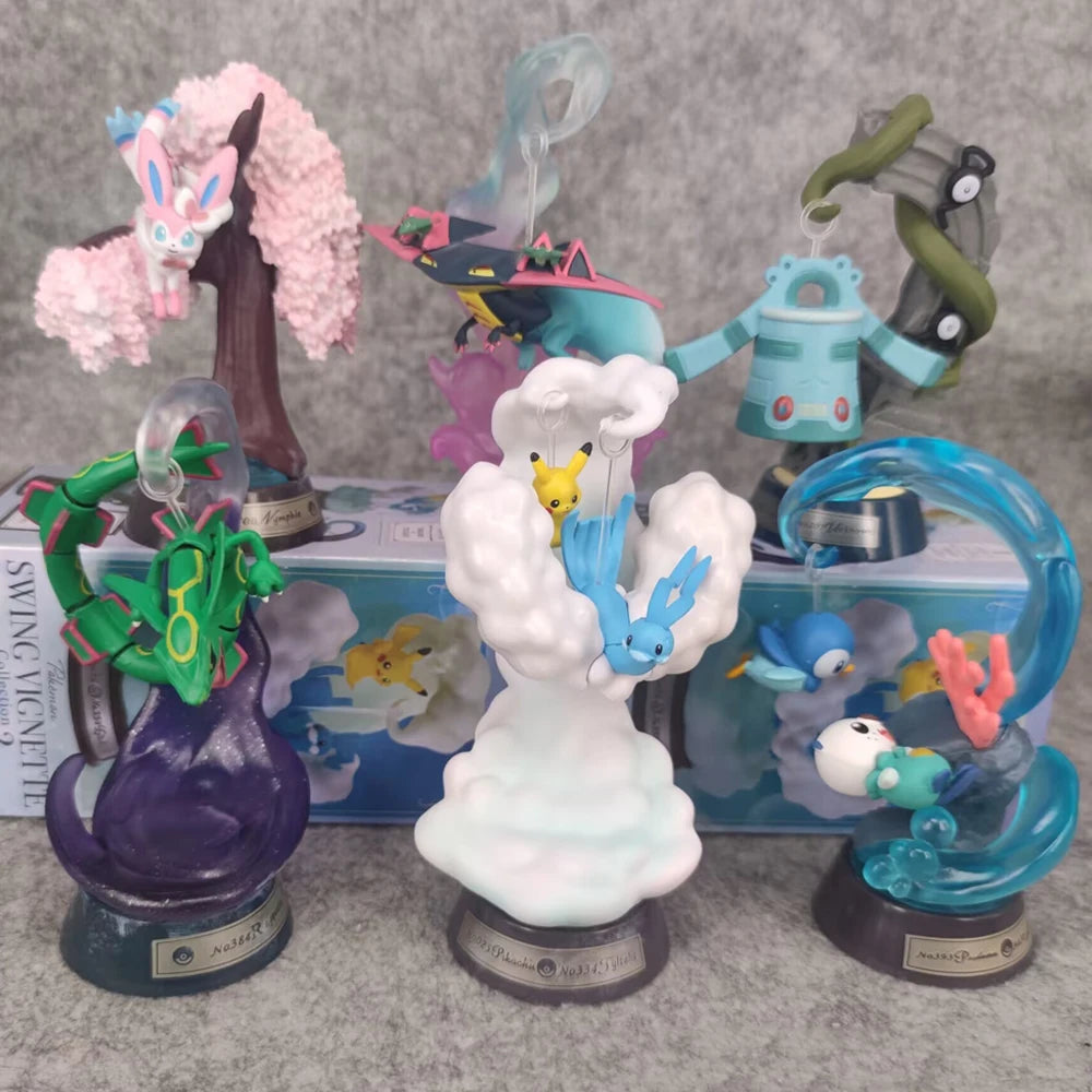 Pokémon Sternenhimmel Pikachu Überraschungsbox Evoli Blindbox Anime Figuren Relaxo Überraschungsgeschenk Sammlungen Spielzeug