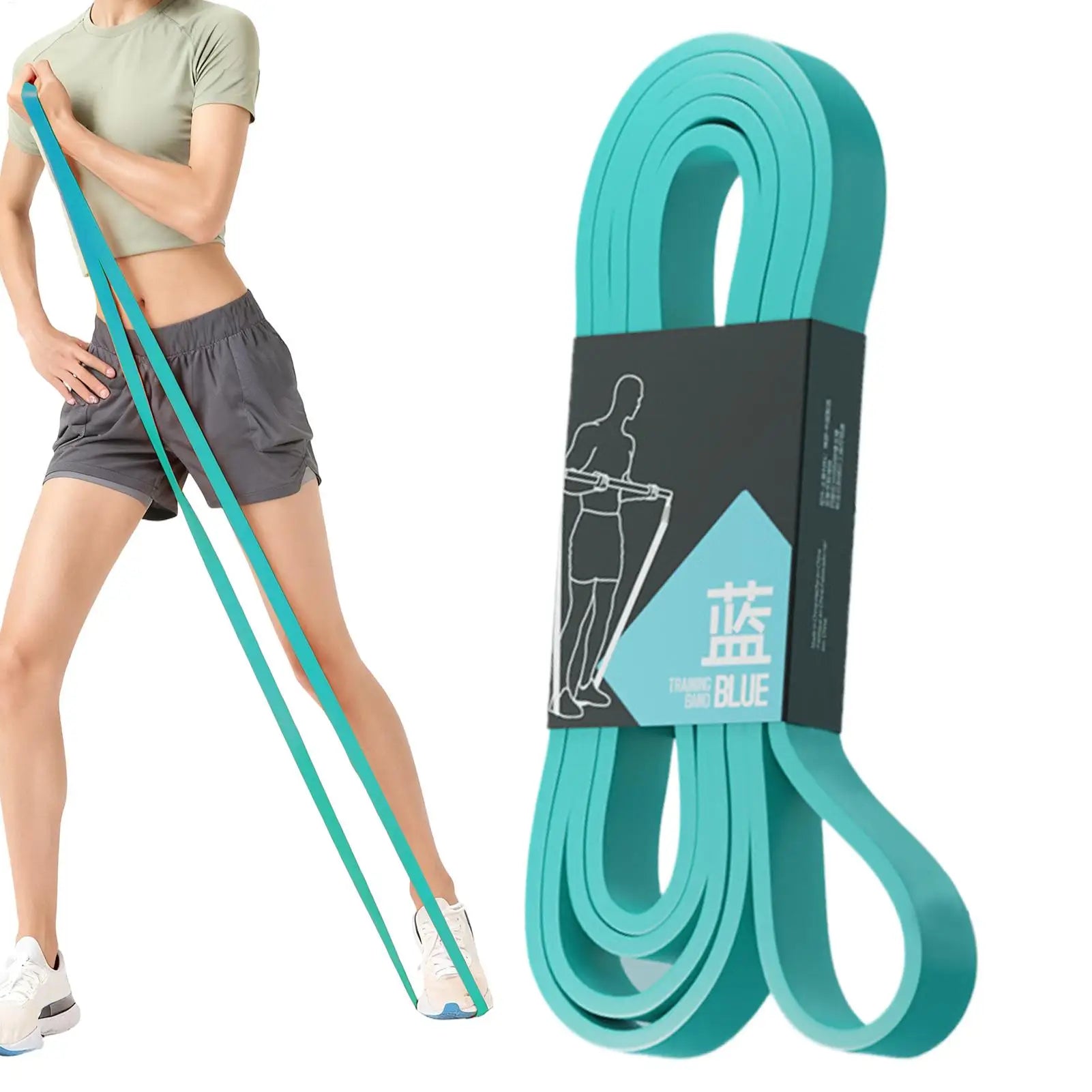 Workout Resistance Bands Elastic Stretching Strength Training Pull Up Elastic Bands For Exercise For Women Men Home Gym Pilates Main image
