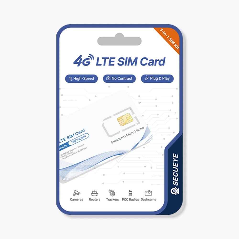 Europa Prepaid Daten-SIM-Karte, Abdeckung in Europa/Großbritannien, High-Speed 5G/4G LTE, Nur-Daten-SIM-Angebot für 4G-Kameras und Reisen