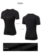 2023 Damen Yoga Tops schnelltrocknend Sport Top Fitness Damen Top Schwarz einfarbig ärmelloses Fitness Lauftop Gym T-Shirt
