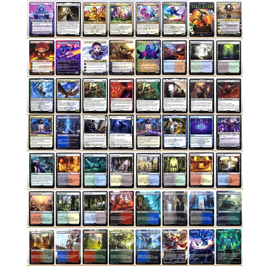 Ganze Reihe TCG-Karten für Heimspiel-Proxy: Magical Power 9 Beta Fetch Lands, VMA Dual, Schockländer, Der Eine Ring, Sammel-Sol Ring