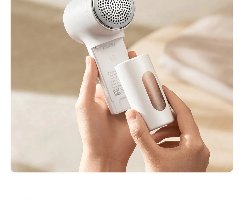 Xiaomi Mijia Fusselrasierer 2 Tragbarer elektrischer Fusselentferner Wiederaufladbarer Kleider-Sweater-Rasierer 180 Minuten Laufzeit