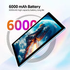 Neueste globale Version Android 15 Tablet, 10-Zoll-Tablet, Quad-Core-Prozessor, 1280*800 Auflösung, 12 (3+9) GB RAM, 64 GB Speicher