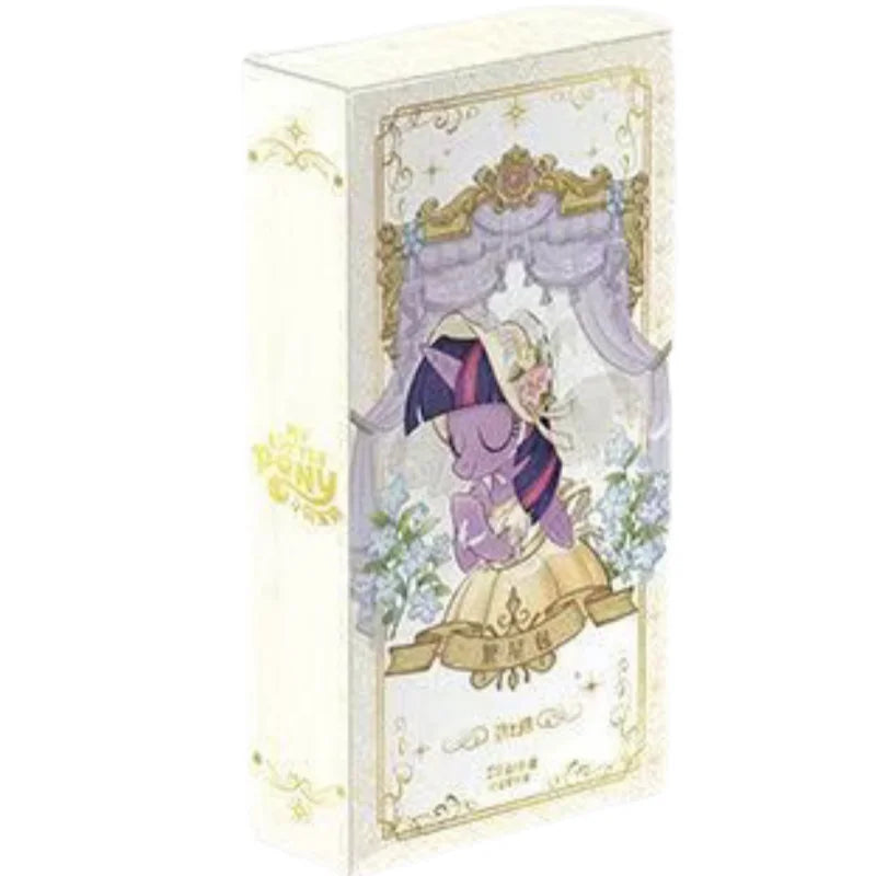 KAYOU Genuine My Little Pony Karte Freundschaft für immer Karten Star Pack Wunderschöne vergoldete Prinzessinnenkarten Sammelkarten Spielzeug Geschenke