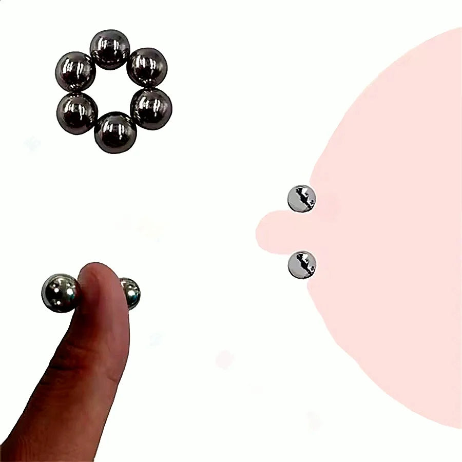 Extrem leistungsstarke magnetische Kugeln, Nippelklemmen, BDSM-Bondage-Stimulator für Klitoris, Schamlippen, Brustwarzen, kreative Fidget-Magnete, Sexspielzeug für Erwachsene