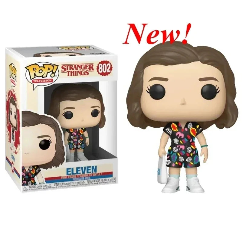 NEU!!! FUNKO POP Stranger Series #1462 Eddie #1250 Dustin Steve Robin Eleven Vinyl-Actionfiguren-Sammlermodelle für Geschenke