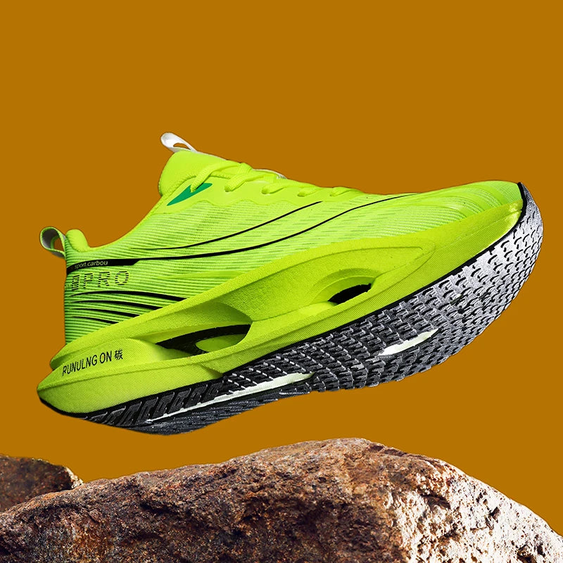 Herren-Freizeitschuh, bequem und modisch, für das Straßenlaufen, stabile Inversion, Sport und Outdoor, Schnürverschluss, Low-Top-Stil, Obermaterial aus Stoff und bequeme Einlegesohlen, rutschfeste, verschleißfeste Sohlen, geometrische Muster, passend