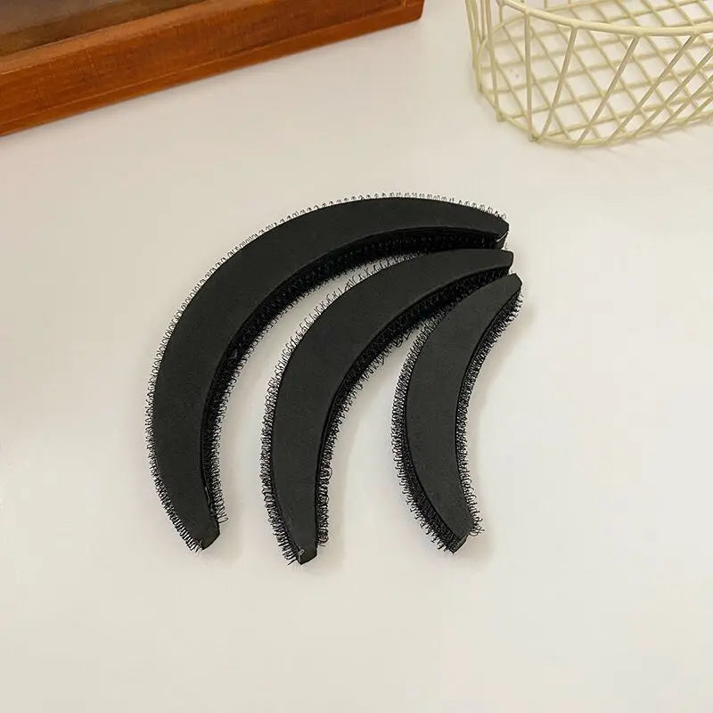 Haarkissen unsichtbar flauschig Puff Haarpad Schwamm Clip Dutt Bump It Up Volumen Haaransatz Damen Mädchen Styling Zubehör