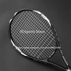 Hochwertiger Tennisschläger aus Carbon-Aluminiumlegierung, besaitet, für Erwachsene, 4-1/4 Zoll Griffstärke, inklusive Schlägertasche, für Herren und Damen