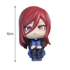 BLUE LOCK Actionfiguren Isagi Yoichi Bachira Meguru Anime Figur Q-Version Figur Sammelmodell Kinderspielzeug Puppen Geschenke