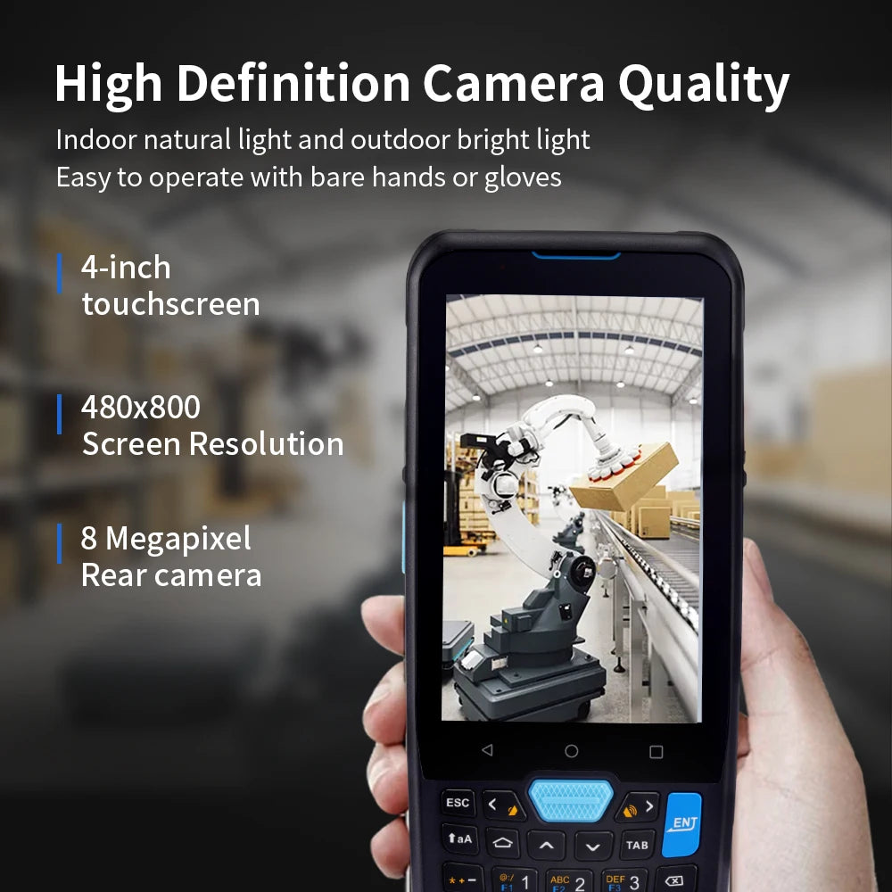 YK957 Android 2D QR Code Reader Handheld-Terminal PDA Android Barcode-Scanner mit NFC RFID-Leser Medizinische Geräte PDAs 4+64G