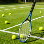 Rot Blau Kinder Tennisschläger Trainingsschläger Professioneller Tennisschläger Eltern-Kind Interaktiv Stoßfest Anfängerschläger Unisex