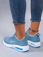Frühlings-Freizeitsportschuhe für Damen, modisch, atmungsaktiv, leicht, rutschfest, verschleißfest, flache Schuhe