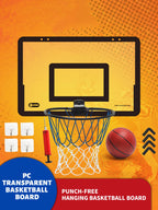 Indoor Kinder Sicherheit und Spaß Spiele Kinder Heim Sport Basketball Set Wandhalterung Nicht perforierter Basketballrahmen