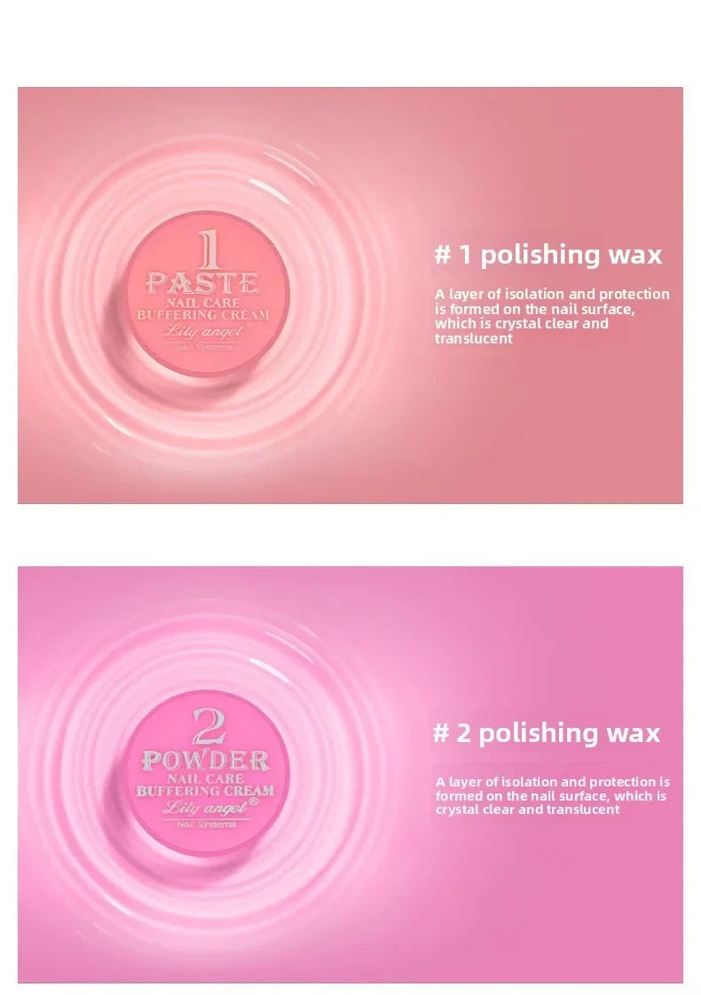 Maniküre-Set Pulver-Nagel-Kit Stärker Professionelle Vielseitige Werkzeuge für Reisen Mädchen Frauen Home Beauty Polierwachs