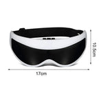 Elektrische Augenmassagegerät Maske Migräne Augen Verbesserung der Sehkraft Stirn Augenpflege Brille Massage Kabellose Vibration Gesundheitspflege
