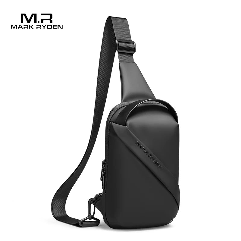 Mark Ryden Men Bag Oxford Sling bag 7.9 inch Male Chest Bag Crossbody Bag For Man Moto Biker Shoulder Bags Black New Fashion Bag Hauptbild