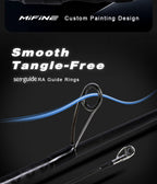 MIFINE JIG SMART SPIN Spinnrute, Barschruten, Wurfgewicht 4-18g/10-38g Salzwasser Süßwasser 2.29M