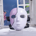 Sally Face Mask Cosplay Game Anime Sal Fisher Vollgesichtsmasken Unisex Halloween Karneval Verkleidung Party Kostüm Requisiten Geschenke