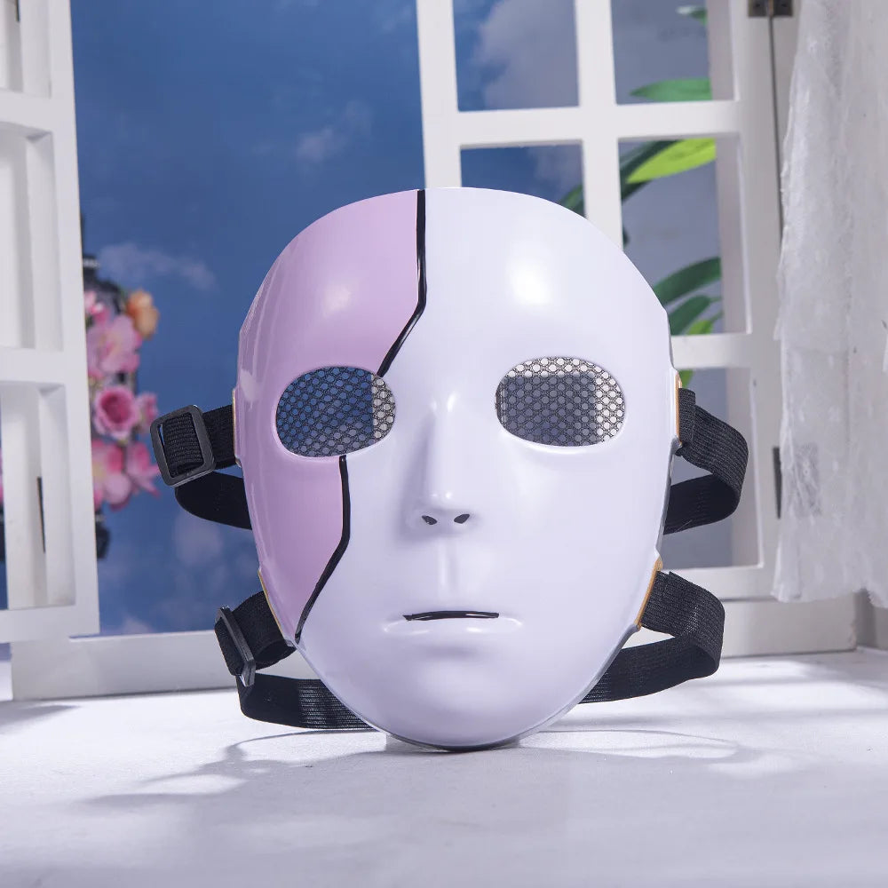 Sally Face Mask Cosplay Game Anime Sal Fisher Vollgesichtsmasken Unisex Halloween Karneval Verkleidung Party Kostüm Requisiten Geschenke