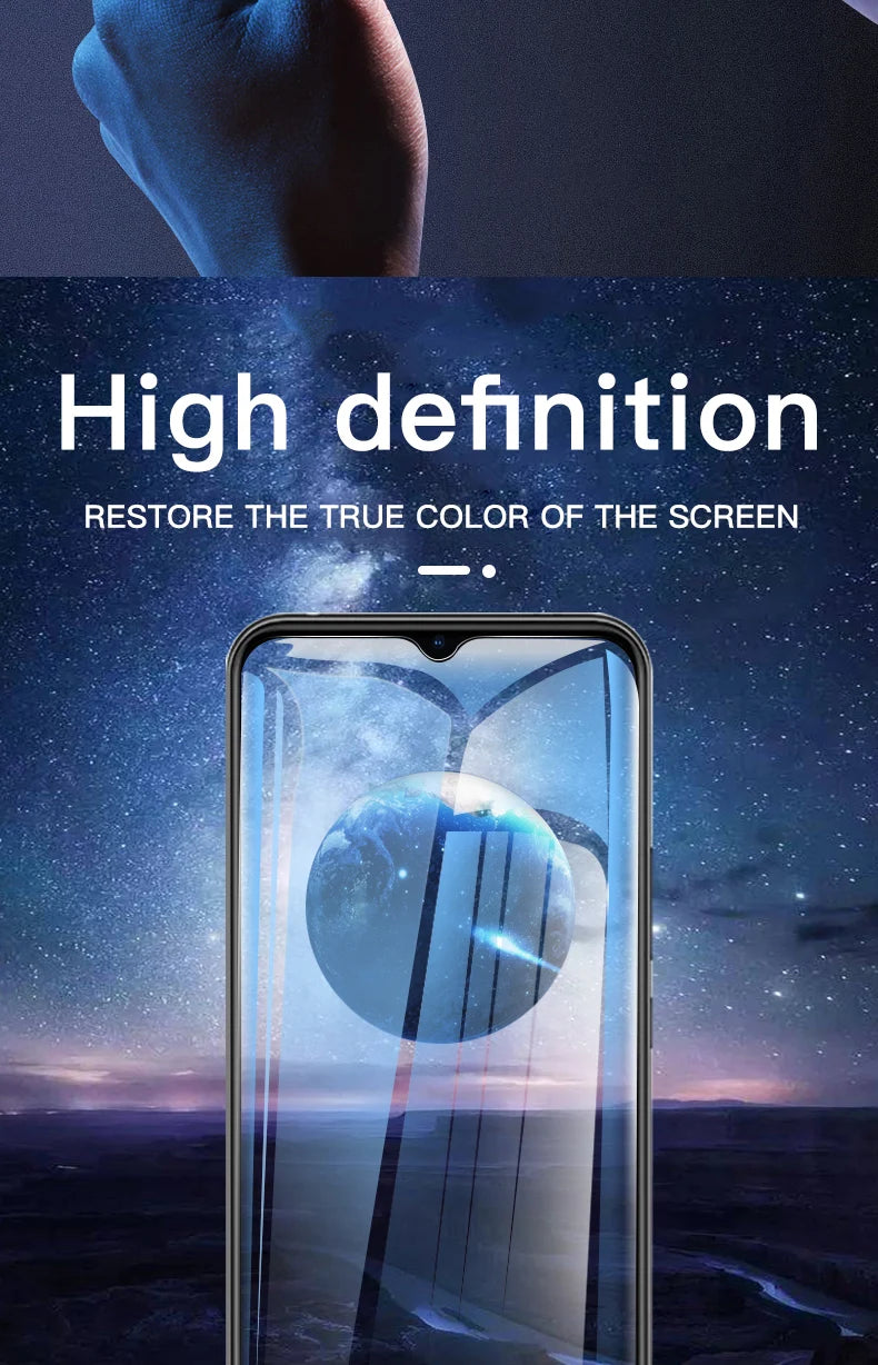 3 Stück HD Gehärtetes Glas für Xiaomi Redmi 7 8 9 10 7A 8A 9A 9T 9C 10A 10C Displayschutzfolie Für Redmi 12 12C 13C 14C 5G Glas
