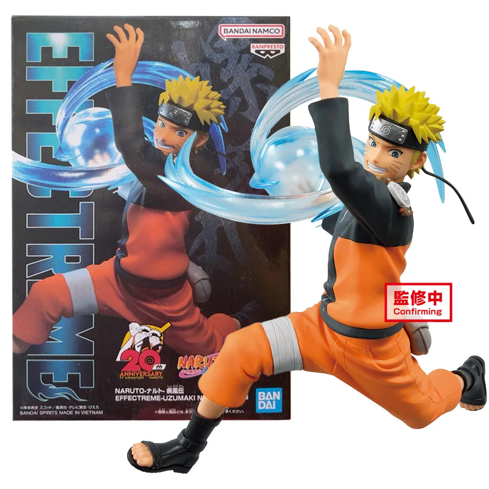 15CM Naruto Shippuden Uchiha Sasuke Figur EFFECTREME Kampfpose Rasengan Szene Modell Spielzeug Geschenk Kollektion Actionfigur PVC