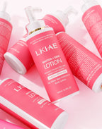 AILKE Superior Aufhellende Körperlotion, feuchtigkeitsspendend, glatte Haut, reduziert dunkle Flecken, mit Rosenöl, Niacinamid, 500ml
