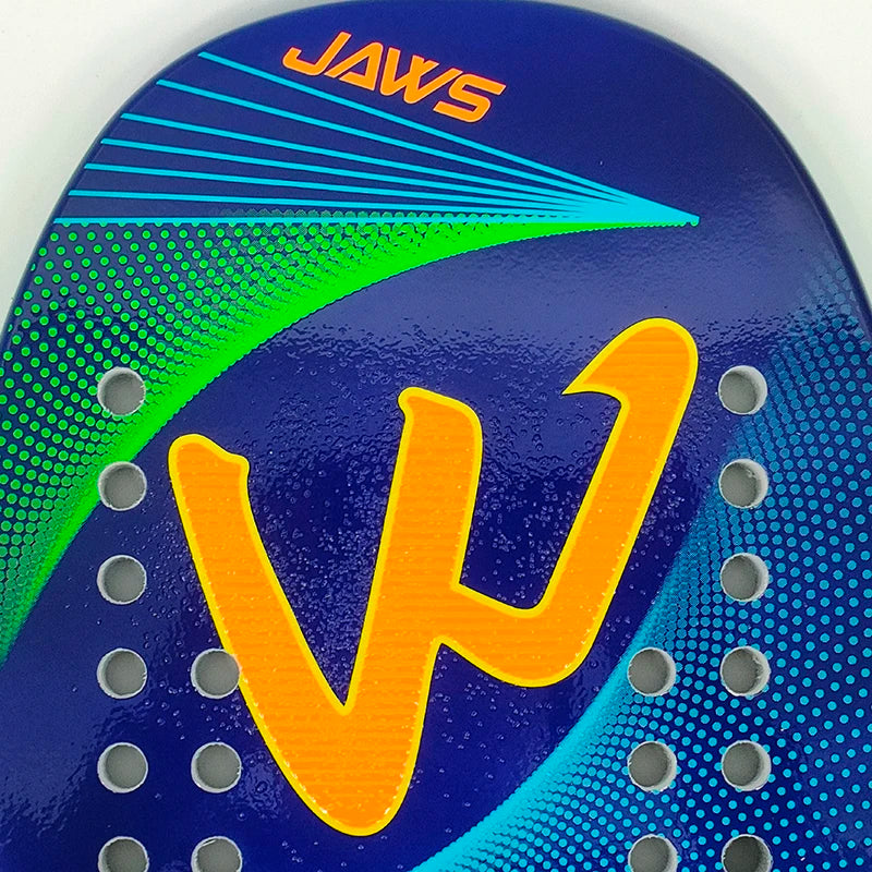 Camewin Beach-Tennisschläger 50% Carbon-Innenkern EVA-Schaum-Faser Mit Schutzhülle Hochwertiger Tennisschläger Neu 2024