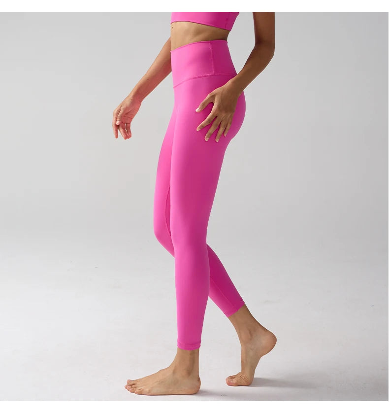 High Waist Naked Feeling Leggings Women Fitness Running Yoga Leggings Pants Energy Gym Tight Leggings Casual Workout Leggings