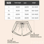 Badeboxer Herren Badehose Set Neu Strandbadehose Für Erwachsene Schnell Trocknende Surf-Badeshorts mit Futter Schwimmhose