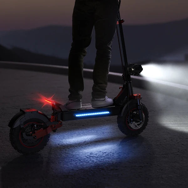 iScooter iX5S  Adults Electric Scooter 1000W Motor 48V15Ah Battery 11Inch  All Terrain Tire Foldable Electric Scooter