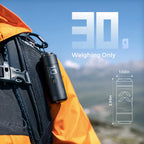 FLEXTAIL ZERO PUMPE – 30g tragbare elektrische Camping-Luftpumpe zum Aufblasen von Isomatten, 1 wiederaufladbarer Akku enthalten