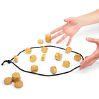 Partyspiele Magnetsteine Spiel Interaktives Magnetbrett Strategie-Spiel für Familien Kinder Erwachsene Hochwertige längste Seite 3,4cm