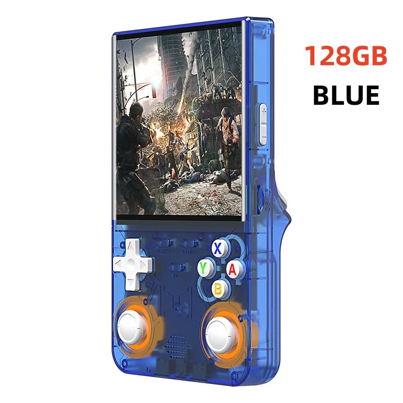 R36 Ultra Handheld WIFI Game Player 4 Zoll IPS-Bildschirm Open Source Retro Video Player 64G/128G Speicher bis zu 20000+ Spiele
