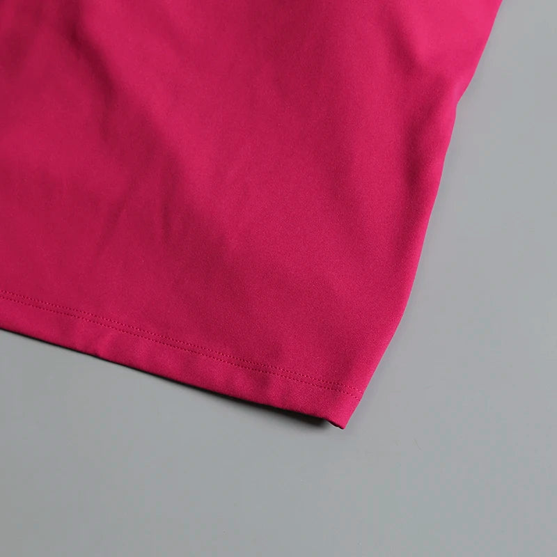 Sexy rückenfreies Sport-Top für Damen, fester Brustpolster, eng anliegendes, schnell trocknendes, schlankes Yoga-Oberteil, atmungsaktives Fitness-Shirt