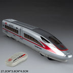 1:60 Maßstab FuXing Hochgeschwindigkeitszug Spielzeugauto Modell Sound Licht Fernbedienung Elektrische Simulation Zugmodelle Ornamente Geschenke