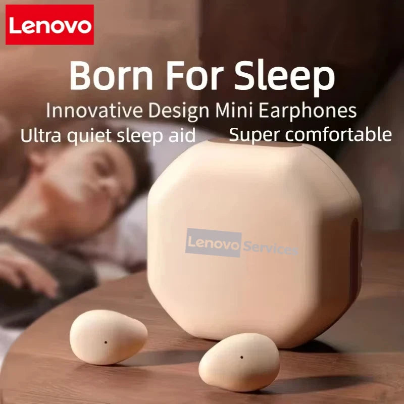 Lenovo Mini Wireless In-Ear Sleep MY001 Bluetooth 5.3 Kopfhörer High Definition High Pitch Unsichtbare Geräuschunterdrückung Ohrhörer