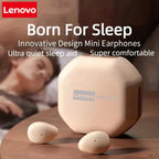Lenovo Mini Wireless In-Ear Sleep MY001 Bluetooth 5.3 Kopfhörer High Definition High Pitch Unsichtbare Geräuschunterdrückung Ohrhörer