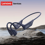 Lenovo S106 True Bone Conduction Headset Bluetooth 6.0 IPX8 Wasserdichte Kopfhörer 32GB MP3 HIFI Ohrhörer mit Mikrofon zum Schwimmen