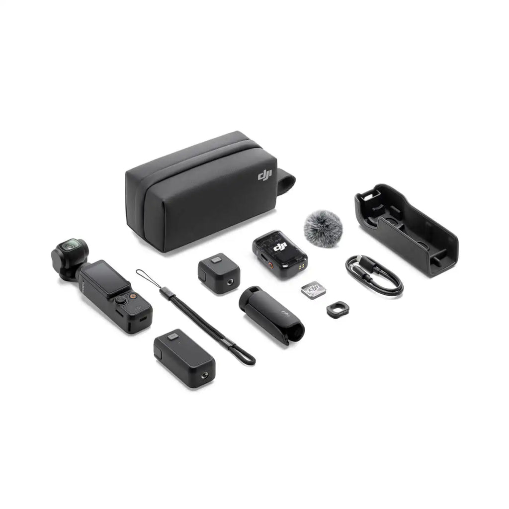 DJI OSMO Pocket 3 Leistungsstarker 1-Zoll-Sensor 4K/120fps 2-Zoll Drehbares Touchscreen Original Brandneu EU-Lagerbestand